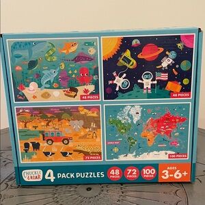 Chuckle & Roar 4-Pack Puzzle Set